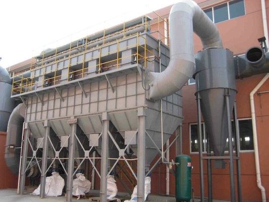 ราคาดี Reverse Pulse Jet Bag Filter Dust Collection สำหรับการดูดควันในโรงงาน ออนไลน์