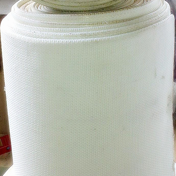 ขนาดที่กำหนดเอง Air Slide Fabric Belt Polyester Canvas Cement 0