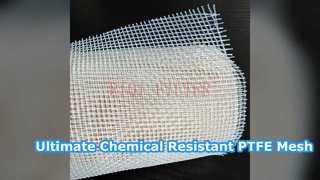 ผ้ากรองตาข่าย PTFE ประสิทธิภาพสูง 300 ไมครอน